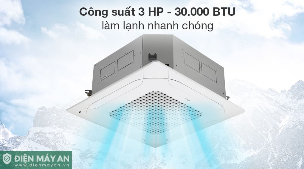 Điều hòa âm trần cassette LG Inverter 30000 BTU ZTNQ30GNLE0
